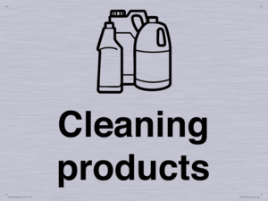 Dementia Cleaning products sign